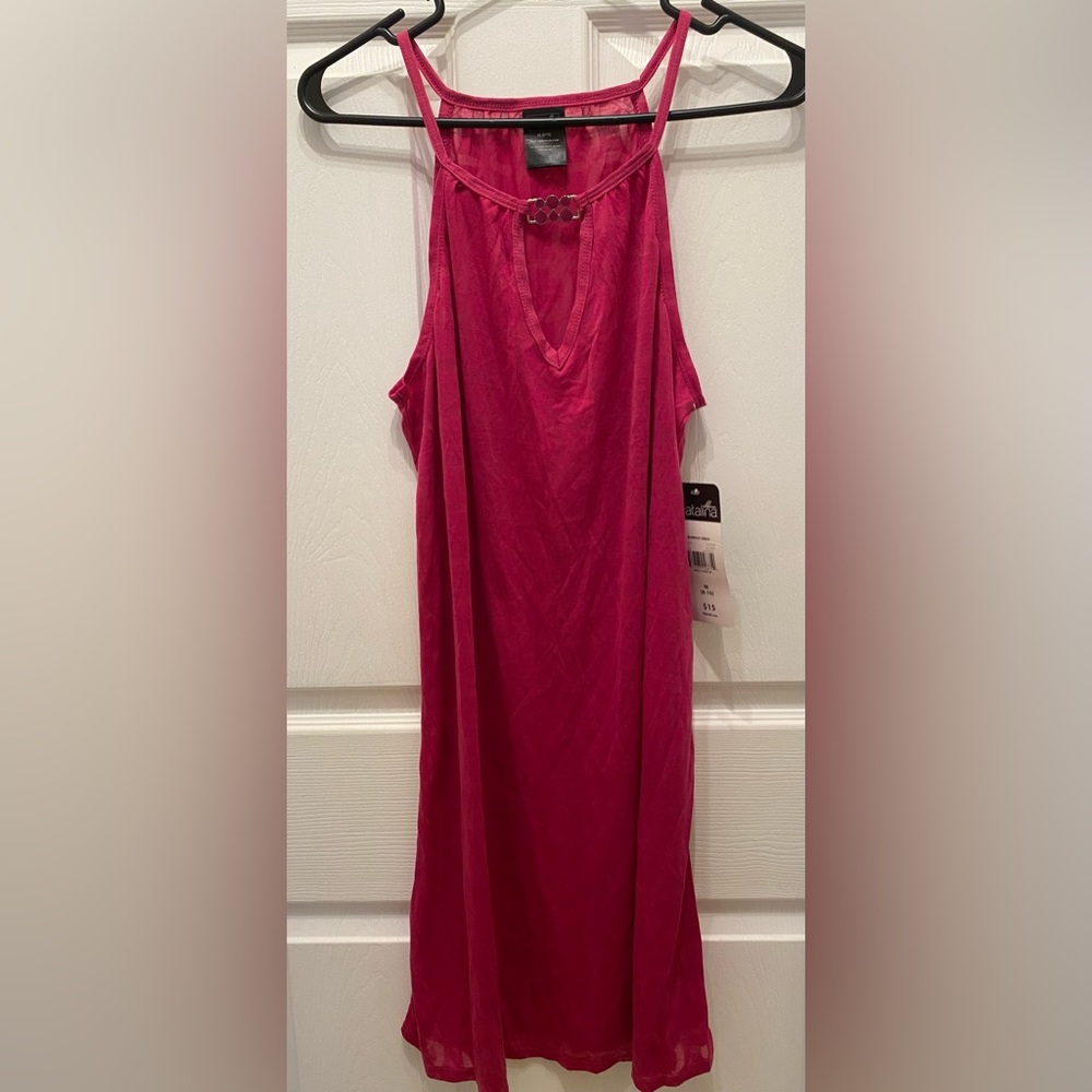 Catalina Swim cover fuchsia size Medium 8/10